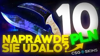 Od 10złotych do Kosy na CSGOSKINS |+2Konkursy|