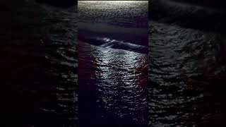 Malibu Beach - moon from the Malibu pier #fullmoon #huntermoon