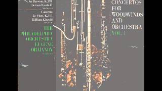 Mozart-Bassoon Concerto in B flat Majer K. 191 (Complete)