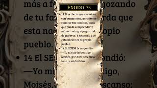 Éxodo 33, 13-14 #dios #biblia #versiculodeldia