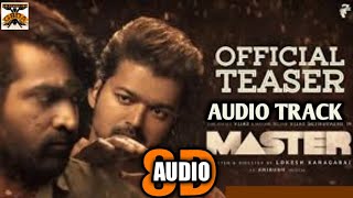 Master Teaser|8DAudio Track| Thalapathy vijay&makkal selvan vijay sethupathi&malavika|Anirudh| G8DA.