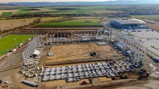 VIDEO aerian cu noul Stadion SEPSI OSK