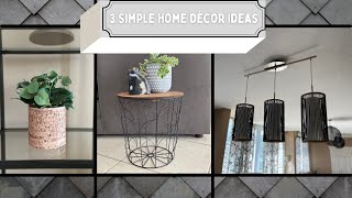 Easy Home Décor Ideas