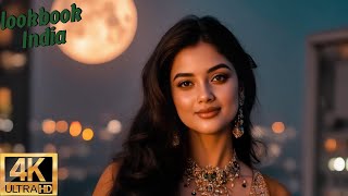 [4K] Real Indian AI Art Lookbook – Elegance Amidst the Big City Skyline