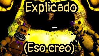 ¿Qué es Golden Freddy? Explicación e Historia