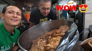 GOLDEN MEAT JACUZZI 🌮 Carnitas Tacos + Loaded Quesadillas!! Best Street Food in Los Angeles!!