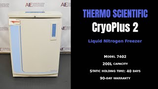 Thermo Scientific CryoPlus 2 Liquid Nitrogen Freezer (Item - 1816G CRYOGEN)