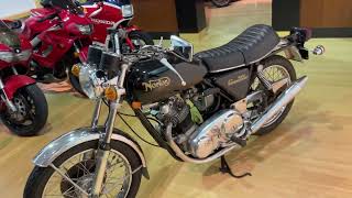 1974 Norton 850 walk around and start up