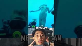 Orang ini menemukan sosok misterius di dalam laut ‼️⚠️ #misterius