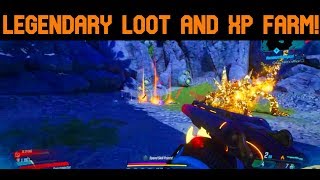 Borderlands 3: CRAZY LEGENDARY LOOT AND XP FARM!