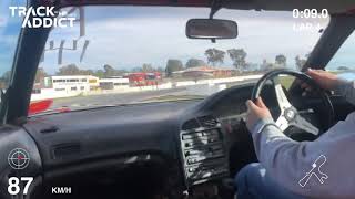 08/06/19 1993 Mazda MX6 EXE Crew Track day Winton