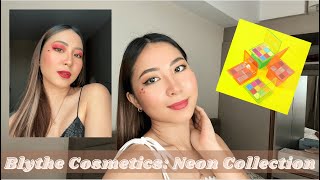 Blythe Cosmetics Neon Collection Review | Justine Sy