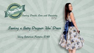 Let's create a Mad Man inspired Betty Draper Dress, kinda...