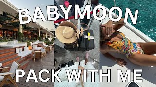 packing for our BABYMOON