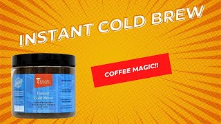 Instant Cold Brew Coffee