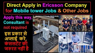 Telecom engineer Jobs in Ericsson | Direct apply in Ericsson Company Jobs | Telecom Jobs in India