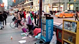 at Yonge Dundas - being at Yonge Dundas