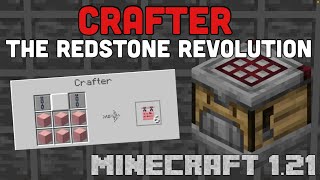 FIRST LOOK AT THE CRAFTER - Experimental Minecraft 1.21 (The Redstone Revolution)