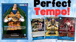 Crocodile is lowkey better than Sakazuki || 1st Place Deck Profile & Matches