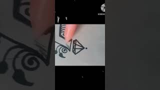 A alphabet mandala art#short video#YouTube short#viral video#preeti art's