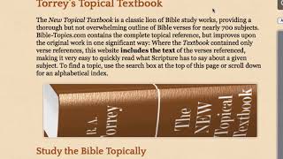 Session 14 - Interpreting the Lords Word: Topical Studies