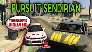 RAMPOK SENDIRIAN + PURSUIT | GTA V ROLEPLAY #gta5roleplay #HVFNP