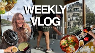 WEEKLY VLOG🍟 // budowlane burgery 🍔/ rowerami po mierzei / tajskie meatballsy / ahh Paryż🗼 / 5km!