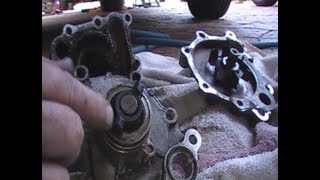 Remove/Install Water Pump [Tarago Previa Estima TCR10]