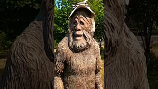 We spotted BIGFOOT! #shortsvideo #Sasquatch #yeti #bigfoot #oddities #roadsideattractions ￼