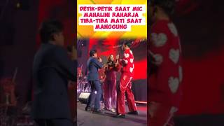 Momen detik-detik saat Mic Mahalini Raharja tiba-tiba mati saat manggung