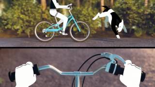 SureStop Brake System feature on Guardian Kids Bikes