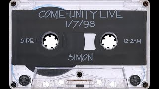 Simon - Come-Unity Live 1/7/98 (1998) [HD]