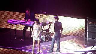 Pia & Stefano singing CALIFORNIA KING BED American Idol Live 7/22/11 New Orleans LA