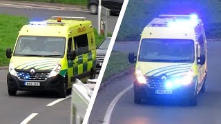 (x2) SSG-United Kingdom Specialist Ambulance Service - Emergency Ambulance - Renault Master