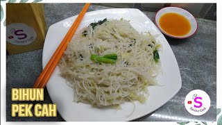 RESEP BIHUN PEK CAH / BIHUN GORENG POLOS | SIMPEL