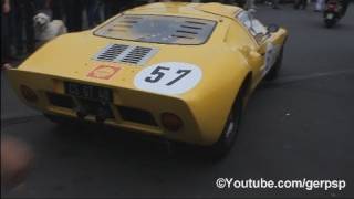 Ford GT40 Warmup revs and drive off - 1080p HD