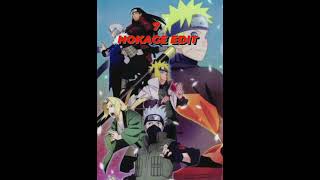 7 HOKAGE EDIT | #Shorts