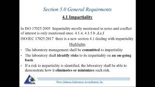 Webinar 3/29/2018: ISO/IEC 17025:2017 & 17025:2005 - A Glimpse At The Differences