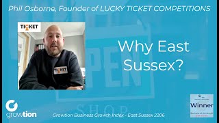 LUCKY TICKET COMPETITIONS - Why East Sussex?