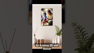 Sri 3D Wall Stickers Buy Link Comment Now Radhe Radhe #amazon #Stickers #Krishn #Shorts