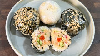 Only 5 Minutes! POPULAR Smoked Salmon Rice Ball Recipe! | 5분 간단 훈제연어 주먹밥✨