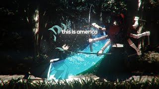 Demos Slayer S3 ep2 - This is America [Edit-AMV] Quick one.