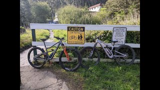 20220417 - Old Colma Road North - Pacifica, CA - MTB Sharing the First Ride on the Ibis Ripmo V2