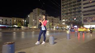 See the REAL OMONIA SQUARE at Night! 😱 Athens Greece 🇬🇷