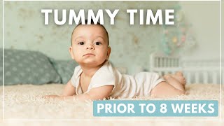 How To Do Tummy Time Prior to 8 WEEKS