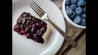 Blueberry cheesecake bars