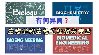 本科生物相关专业如何选？How to select  biology-related undergraduate majors?