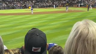 Wild walk off win!! | Arizona diamondbacks Vs Texas ranger Game vlog