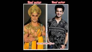 Mahabharat all actor reel 🆚 real carecters #mahabharat #actors #video