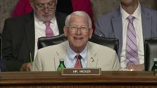 Wicker Leads Armed Services Republicans in Army Chief Nomination Hearing